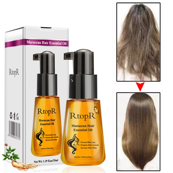 Soins des cheveux à huile essentielle