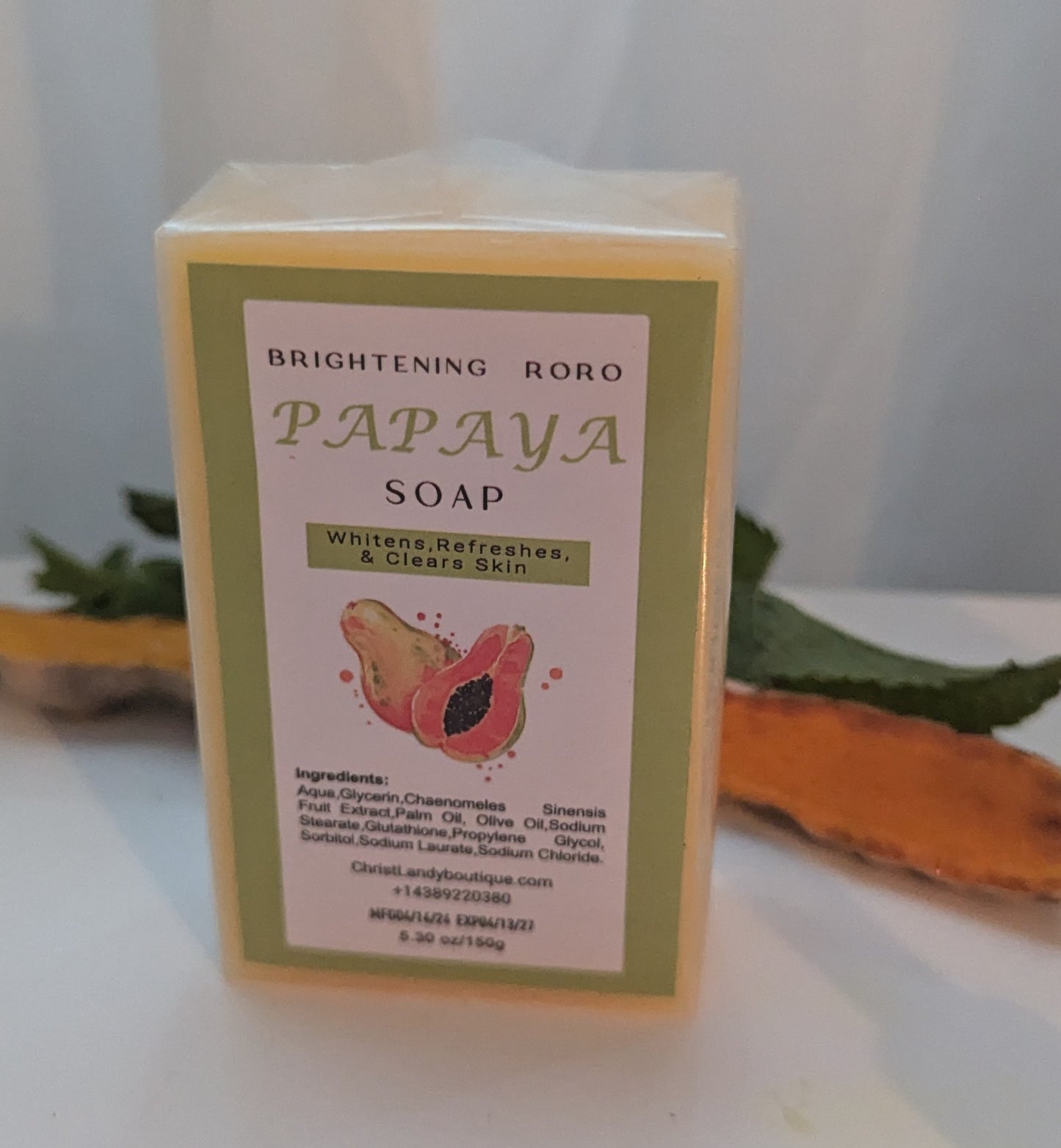 Savon à la papaye