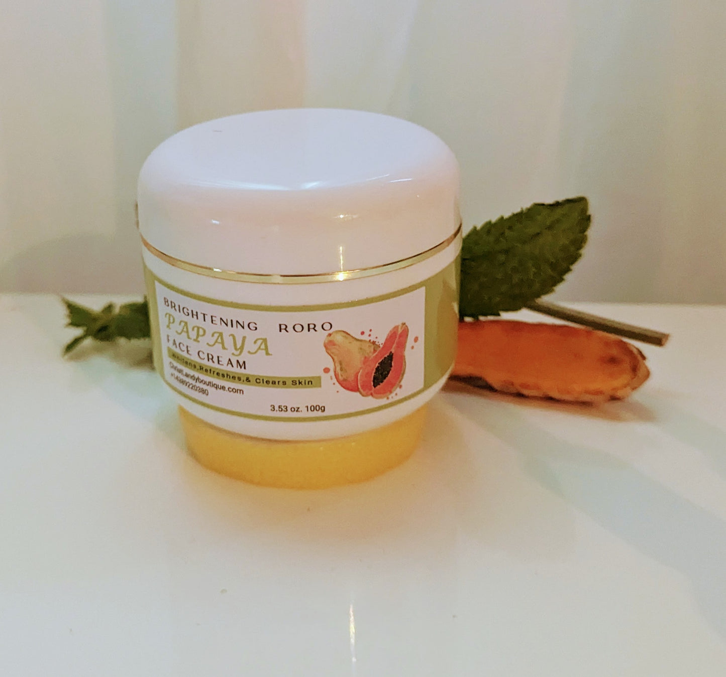 Crème pour le visage à la papaye