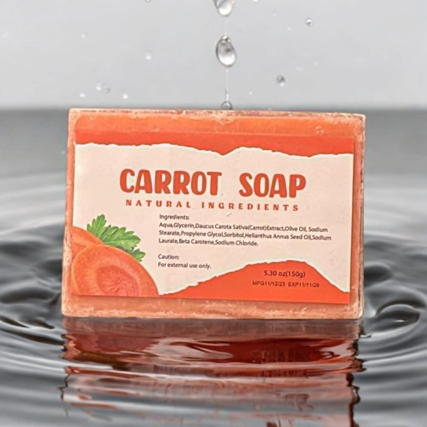 Savon carotte
